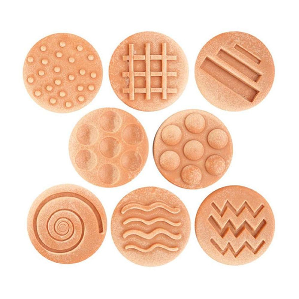 These large Sensory Stones are designed to enable children to have sensory experiences by experimenting with the raised and indented shapes and patterns.