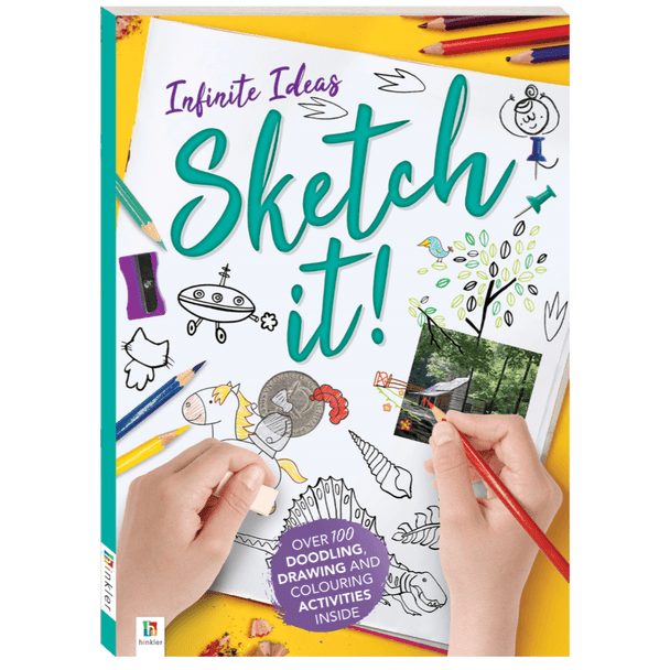 Sketch and draw amazing doodles, colour in fantastic designs and create incredible patterns with Infinite Ideas - Sketch It!