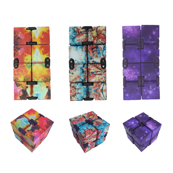 Experience a never-ending source of relaxation and focus with our Infinity Cube - Patterned. Perfectly crafted for ultimate stress relief and creativity!
