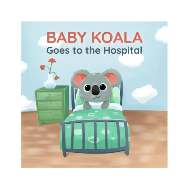 Baby Koala Goes to the Hospital is the first in a series of books for children featuring a new Australian mascot and stories illustrating the actions of charitable organisations.