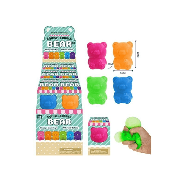 A Gummy Sticky Squeezy Bear is a fantastic addition to any sensory box, promising an engaging tactile experience that can help strengthen fine motor skills.
