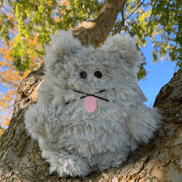 Each Little Joys Calming Kitty Weighted Toy has their special support message sewn into the side so you can read it everytime you give your weighted animal a hug.