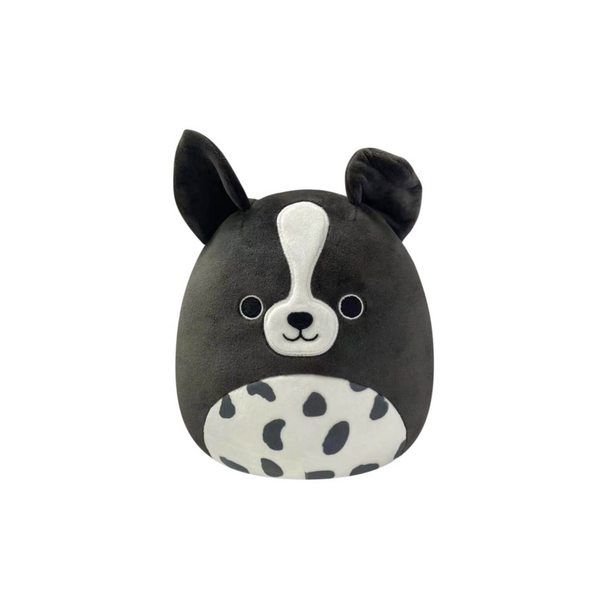 Squishmallow 5 Inch Monty Black & White Border Collie can be used as a couch companion, pillow pal, bedtime buddy, travel mate, or as a friend in times of need.