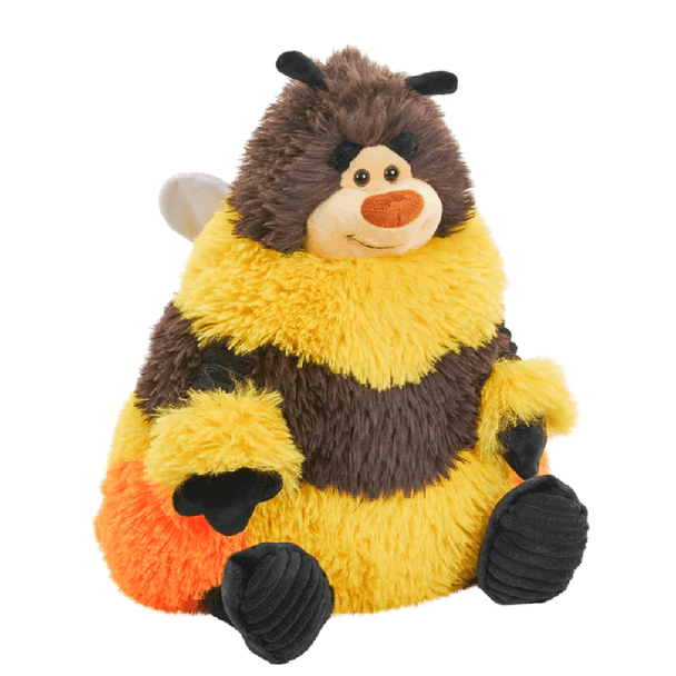 Introducing Snuggleluvs Bee, specifically designed to provide comfort and ease anxiety, with their added weight, extra softness and optimal cuddling size.