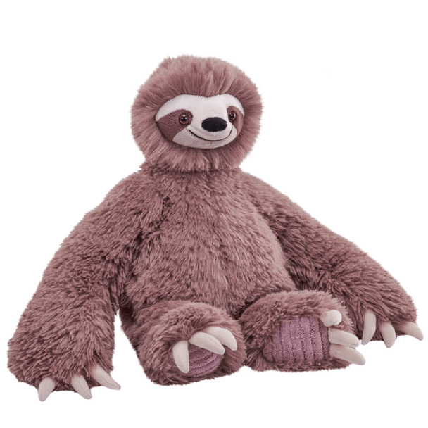 Introducing Snuggleluvs Sloth, specifically designed to provide comfort and ease anxiety, with their added weight, extra softness and optimal cuddling size.