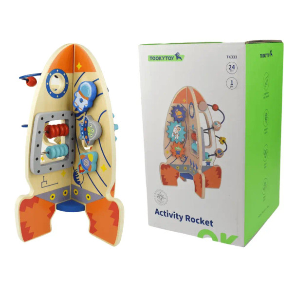 Blast off into a world of educational excitement with the Activity Rocket. This toy is designed to ignite young imaginations while enhancing crucial skills.