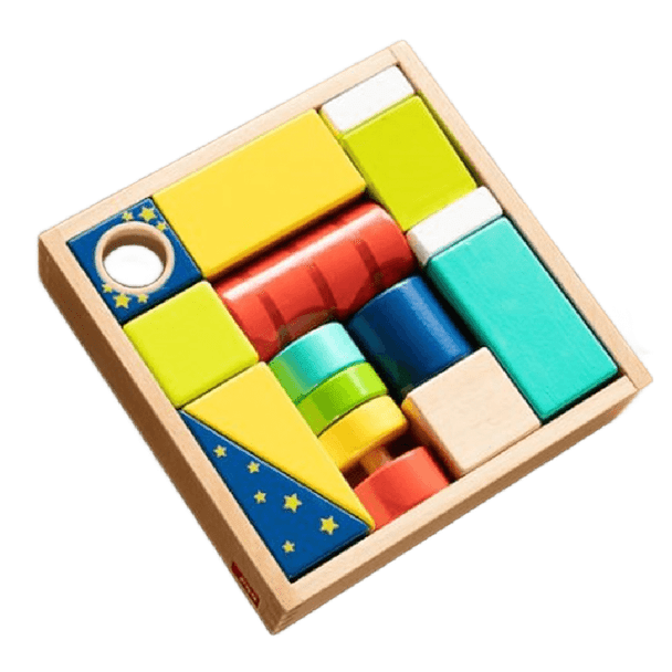 The Explore and Discover Sensory Blocks offer a diverse and multisensory learning experience by combining various shapes, textures, and sensory elements.