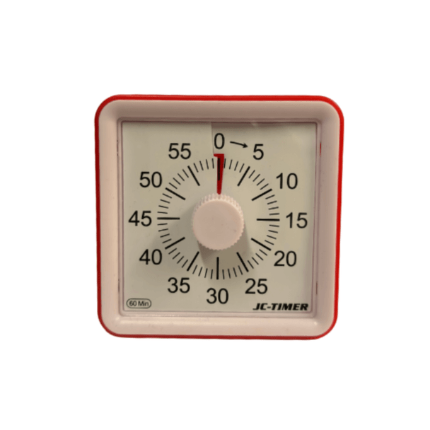 The Sensory Sensations Visual Countdown Timer is designed to visually display time, helping with time management and reducing anxiety related to transitions between activities.