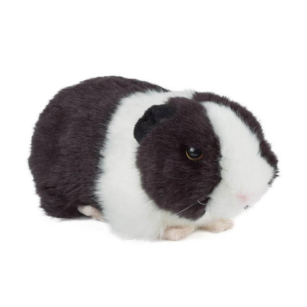 Introduce a delightful and maintenance-free companion to your family with the super cute Living Nature Black Guinea Pig Soft Toy.