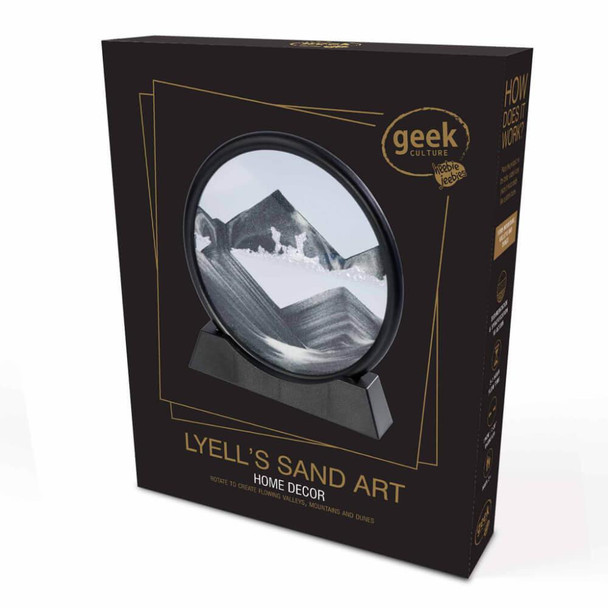 Step into a universe where each grain of sand becomes a star, a story, a dream. Lyell's Sand Art Large 26cm offers an expansive realm of creative possibilities.