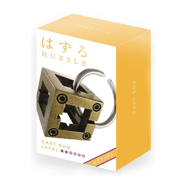 Begin with the ring tangled around START and try to successfully remove the ring from this Huzzle Cast Box Puzzle. This one's an easy Level 2.