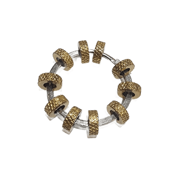 Whether for fidgeting or relaxation, Cosmic Metal Fidgets - Saturn combines functionality with sleek design, making it a must-have for fidget lovers of all ages