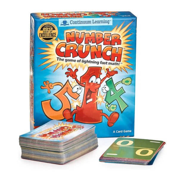 Get ready to flip, solve, and crunch your way to victory with Number Crunch! Quick thinking and fast calculation are the keys to victory!