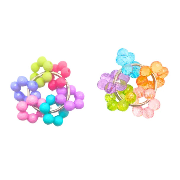 Dinky Things Fidgets - Bauble is a funky fidget with chunky textured round beads that make a great sound when fidgeting.