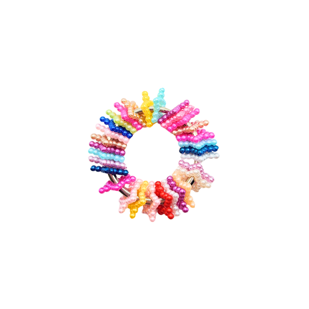 Dinky Things Fidgets - Pearly Stars is a gorgeous fidget with textured star shaped beads that make a sweet tinkling sound for fun sensory input.