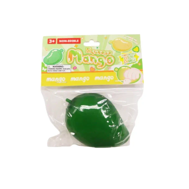 The Squeeze Mango Colour Change fidget responds to warmth and pressure, shifting colour as you play to create a fun, interactive “ripening” effect in your hands.