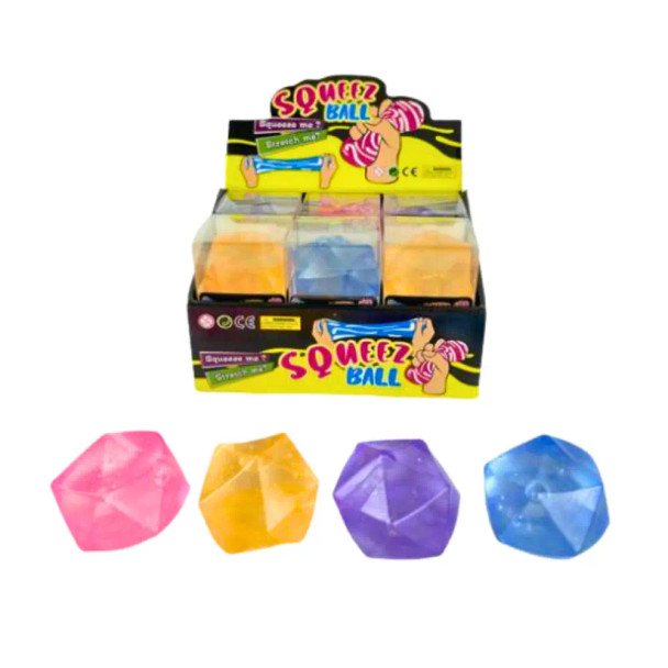 Whether you're using it to help keep busy hands occupied, support focus, or simply because you love squishy toys, the Squishy Translucent Diamond is a sparkling addition to any sensory collection.