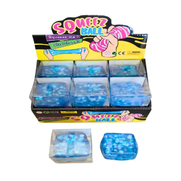 Perfect for busy hands, calming moments, or simply because you love unique fidgets, the Squishy Snowflake Cube is like carrying a tiny snow globe in your pocket.