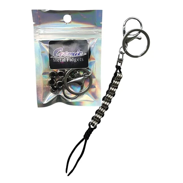 Perfect for fidgeters of all ages, Cosmic Metal Fidgets - Jupiter Keychain delivers sensory feedback that’s ideal for relaxation, focus, and play.