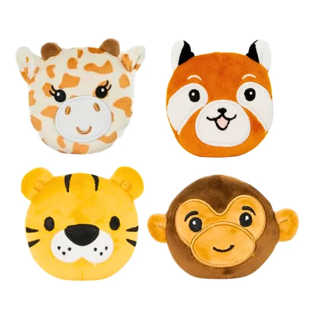 Safari Sand Plushies are adorable soft animal friends with satisfyingly squishy sand-filled centres. Squeeze, squish and mould your new safari buddy for loads of tactile sensory fun.