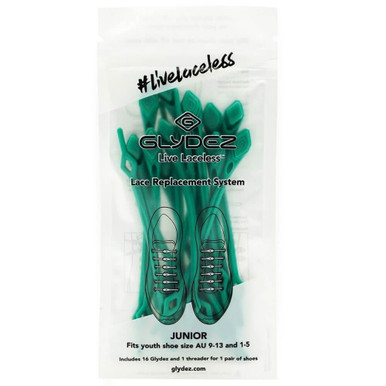 Picture of Glydez Shoelace Replacement - Green I Sensory Oasis For Kids