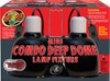 ZooMed Mini Combo Deep Dome Lamp Fixture