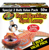 Zoo Med Repti Basking Spot Lamp Value Pack (2 pack) 50 Watt