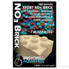 Brightwell Xport NO3 Dimpled Brick Nominal 9" x 4.5" x 2.5" for Aquascaping, Biofiltration, and Coral Propagation