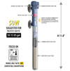 Sicce SCUBA Contactless 50 Submersible Heater 50 Watt