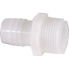 Straight Adapters 3/4" MPT x 1/2" Nylon Hose Barb