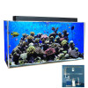 Clear-for-Life Deluxe 50-Gallon 36"Lx15"Wx20"H Rectangular Acrylic Aquarium