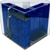 Clear-for-Life Quadra 50-Gallon 24"Lx24"Wx24"H Quarter Cylinder Acrylic Uniquarium