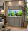 R&J 48"Lx18"W Oak Xtreme Rectangular Aquarium Stand