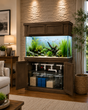 R&J 48"Lx18"W Oak Xtreme Rectangular Aquarium Stand