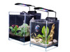 Lifegard Elevated Aquarium Low Iron Ultra Clear Back Filter w/ Pump 8.3 Gallon