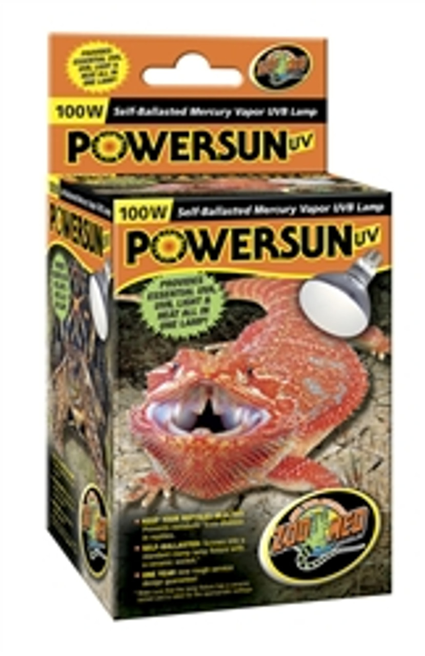 ZooMed PowerSun UV-100 Watt (Mercury Vapor)