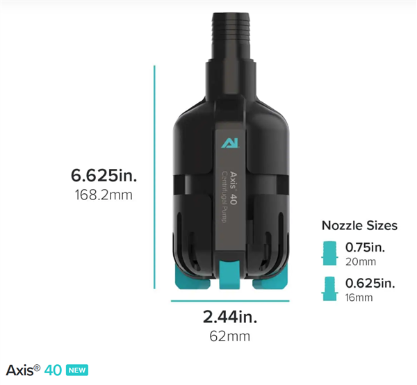 AI Axis 20 Centrifugal Pump 185gph