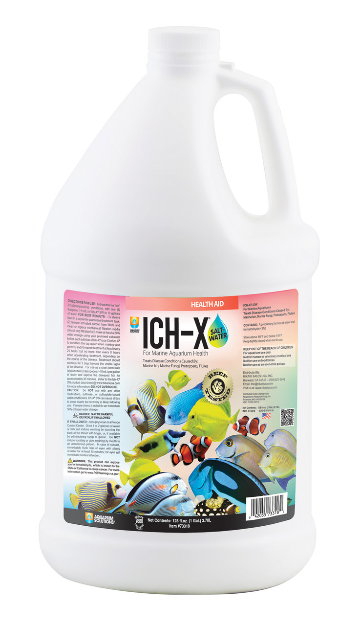 Hikari Saltwater Ich-X Water Treatment 1 Gallon