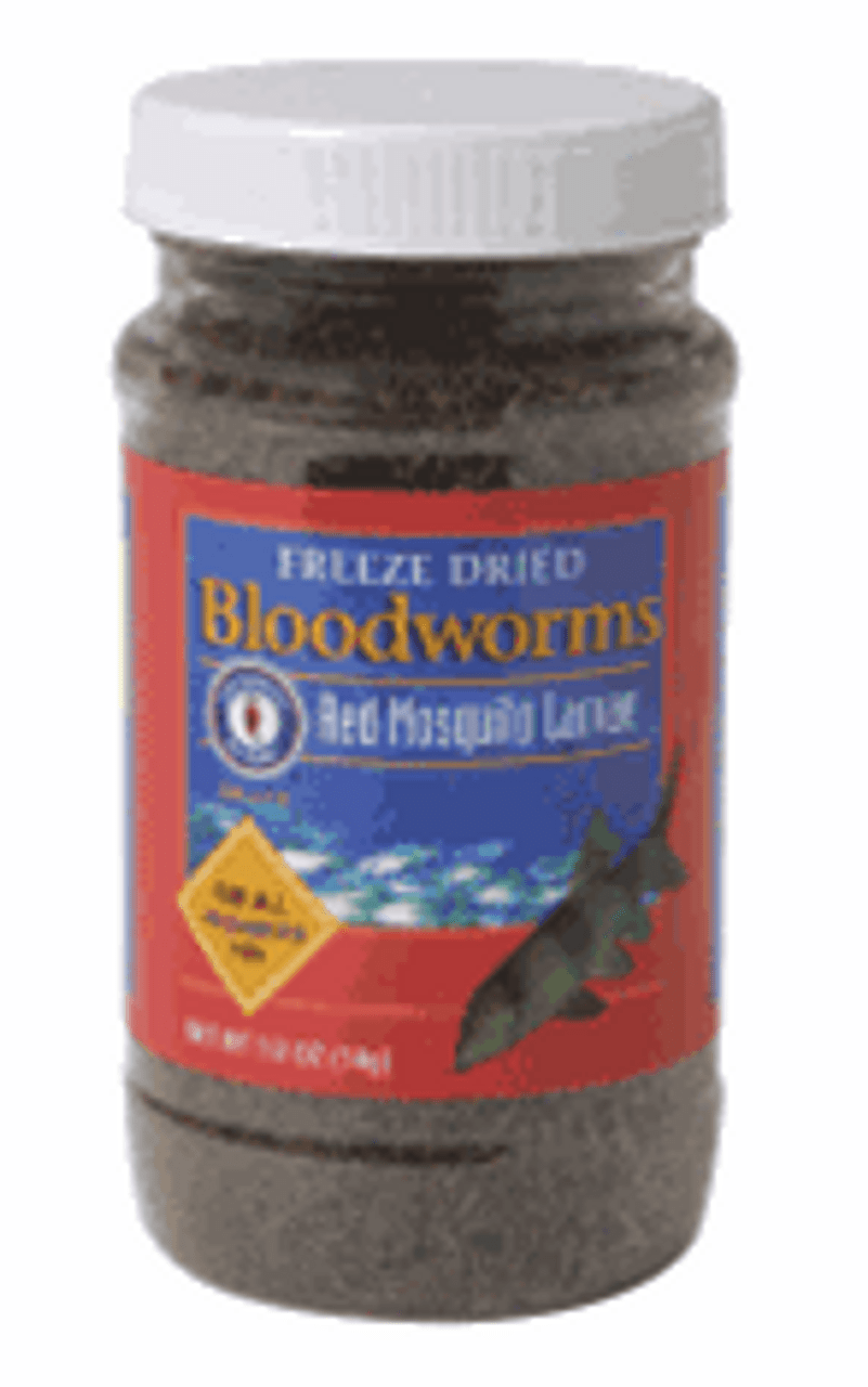 SF Bay Brand Bloodworms Freeze Dried 1 Oz., 71410