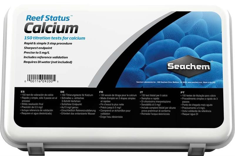 Picture Idea: Seachem Reef Status Calcium Test Kit Fish Tanks Direct
