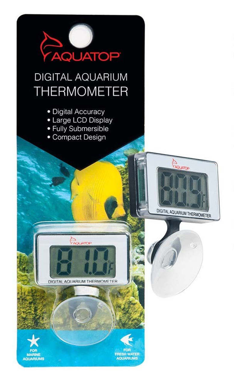 Digital LCD Aquarium / Terrarium Thermometer with Submersible