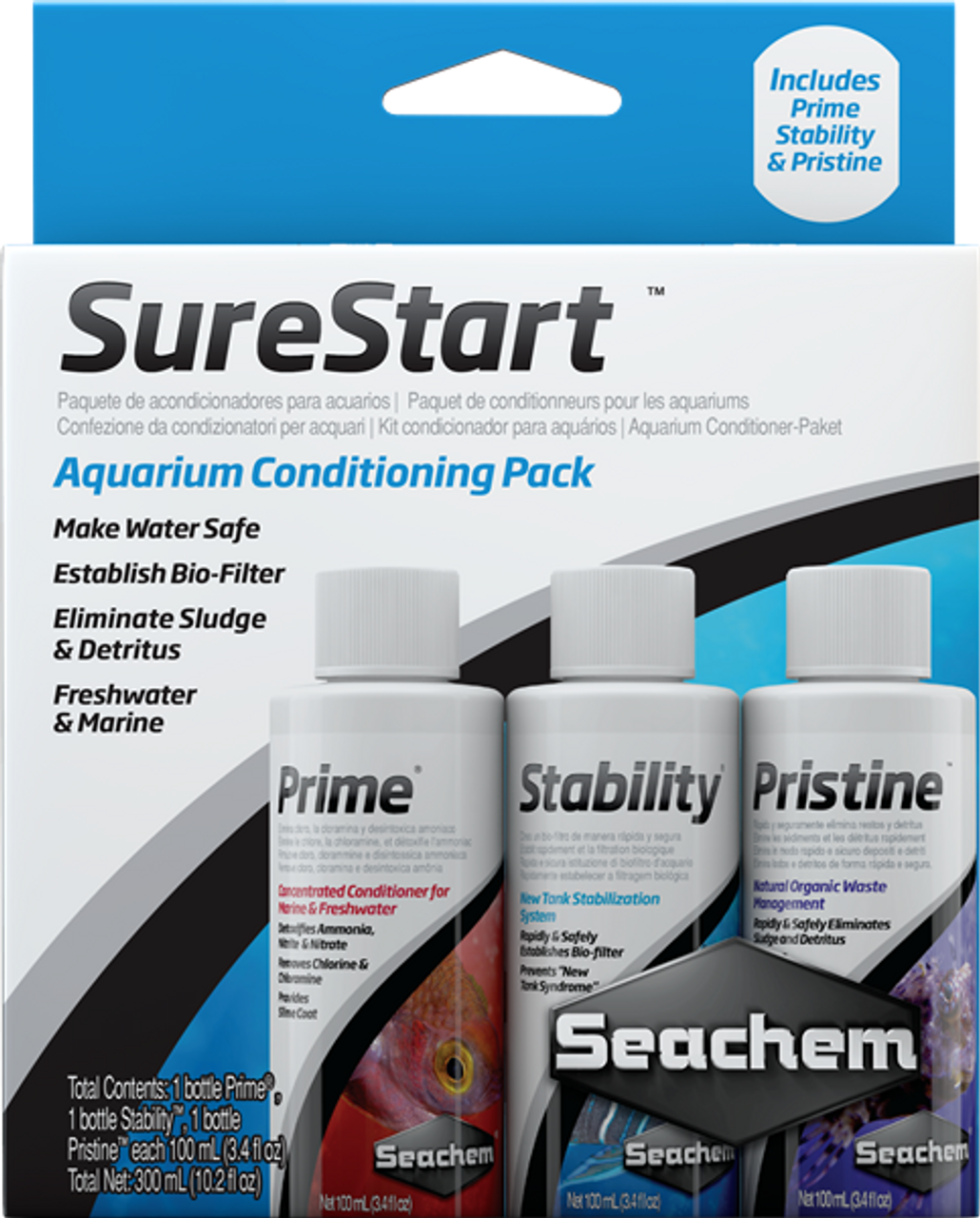 Seachem SureStart Pack 3 x 100mL Pack