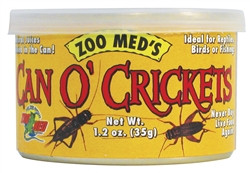 ZooMed Can O' Crickets (60 crickets/can)