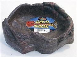 Zoo Med Repti Rock Water Dish (5.5" x 5" x 1.25") Small