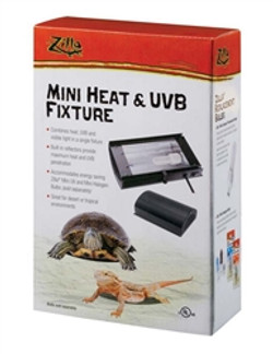 Zilla Mini Heat & UVB Fixture