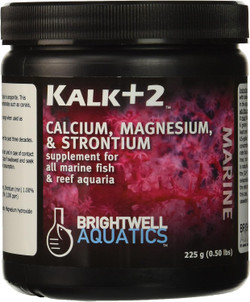 Brightwell Kalk+2 Kalkwasser Supplement w/ Calcium, Strontium & Magnesium 225g