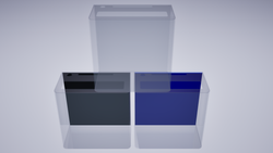 ProStar 30 Gallon 24"Lx13"Wx24"H Rectangular Acrylic Aquarium