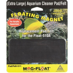 Mag-Float Replacement Felt and Pad for Glass 125 Mag-Float Replacement Felt and Pad for Glass 125