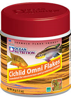 Ocean Nutrition Cichlid Omni Flake Food 2.5 OZ