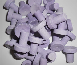 Boston Aqua Farms Purple Ceramic Reef Plugs 20 PC. Bag